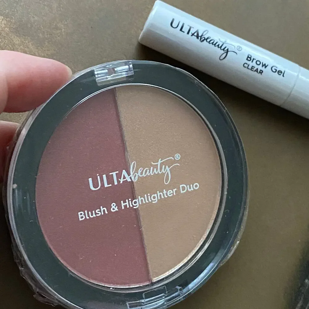 ULTA Beauty Bundle of 2: Blush Highlighter & Brow Gel Makeup NWT SEALED